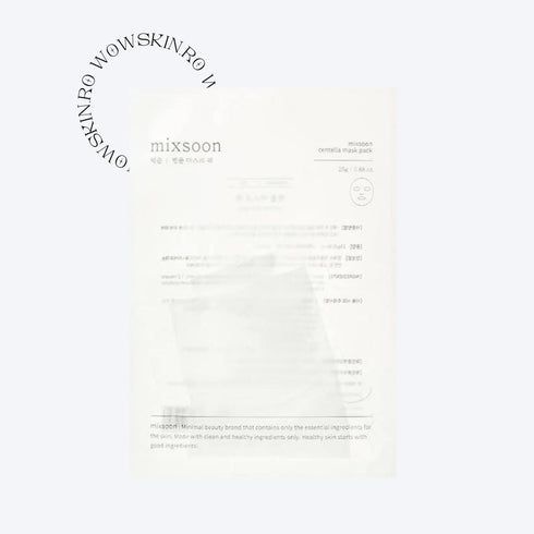 Centella Mask Pack  Experimentează puterea naturii cu masca facială Centella de la Mixsoon. Acest pachet de 25g este conceput pentru a-ți hrăni și calma pielea, fiind îmbogățit cu extract de Centella Asiatica, un ingredient recunoscut pentru proprietățile sale vindecătoare și regenerative. Această mască oferă o hidratare profundă, lăsând pielea catifelată și revigorată. Ideală pentru toate tipurile de piele, masca Centella este pasul perfect în rutina ta de relaxare și îngrijire.